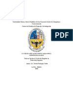 La Relacion Ayllu-Escuela Desde La Reciprocidad y