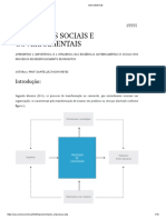 Exigências Sociais e Governamentais