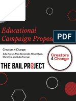 The Bail Project Campaign Proposal