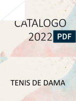 Catálogo de tenis y zapatos de dama 2022