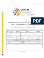 SVEC-CVC-PRD-PO-0009 Ejecucion de Infraestructuras Transversales R0