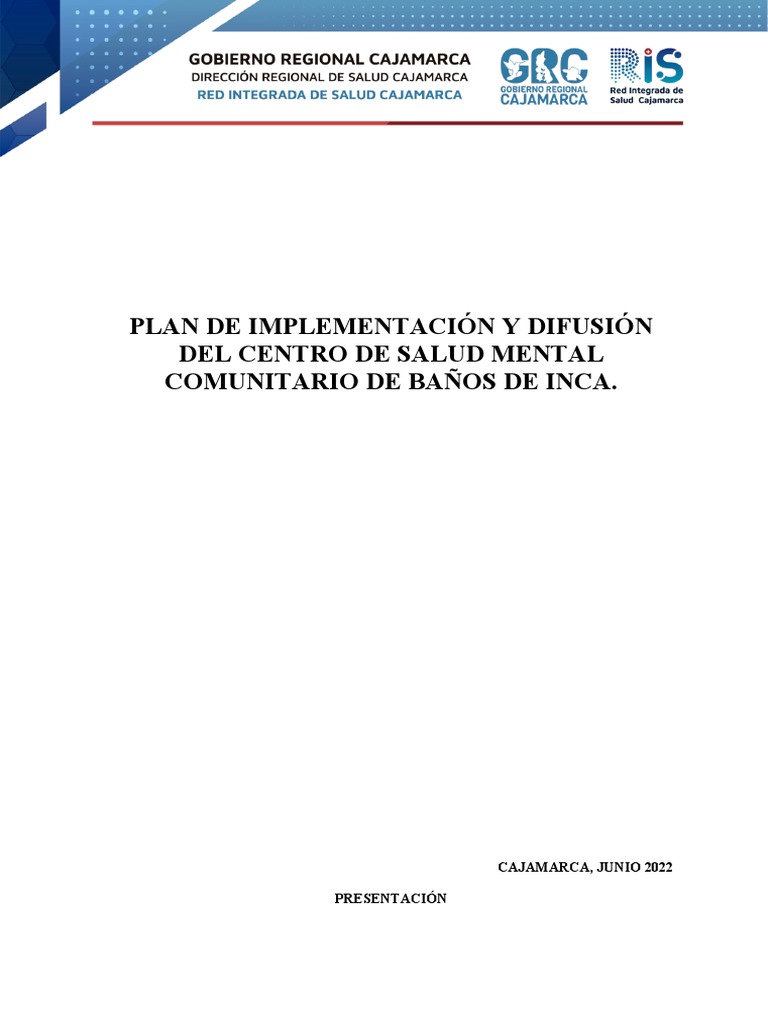 Plan Final CSMC | PDF | Salud mental | Adultos