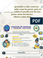 La Emocion, Control de Emociones, La Depresión, Ansiedad, Agresividad y Diferencia de Agresividad y Violencia