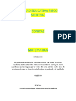 Unidad Educativa Fisco Misional Proyecto Mate