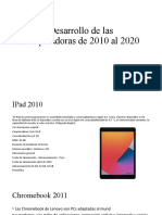 Desarrollo de Las Computadoras de 2010 Al 2020