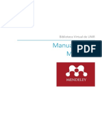 Anexo 3 - Manual para El Uso de Mendeley