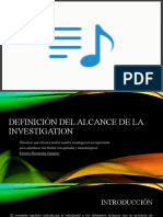 Alcance de La Investigacion