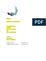 MODUL I PEMBUATAN ASAM OKSALAT