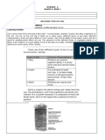 Science - 4 Quarter 4-Week 1: Name of Learner Grade Level and Section Four Date