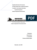 Cuadro Comparativo de Funciones de E.S, Programación Estructurada