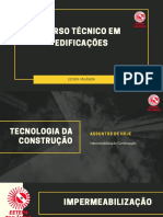 Curso técnico em edificações - Impermeabilização