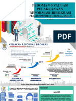 Evaluasi Reformasi Birokrasi (Permenpanrb 26 Tahun 2020