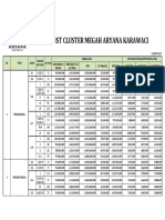 Pricelist Megah Aryana 14juni2022