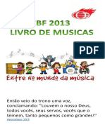 Livro de Musicas Ebf Com Jesus Su Mais Que Vencedor