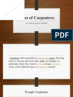 Types of Carpenters (Report in TLE 2)