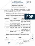 Wage Order No. ROVII-23