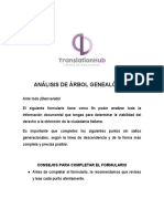 Formulario Árbol Genealógico