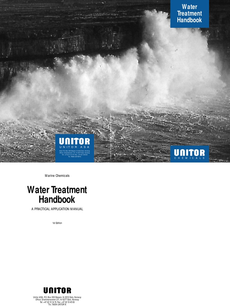 Water Treatment Handbook UNITOR PDF Alkalinity Ph