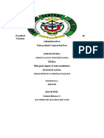 orientacion trabajo sobre exito academico