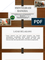 Disintegrasi Bangsa