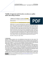 Viability of Sugarcane and Erianthus Arundinaceus Pollen Under Marcotting Treatment