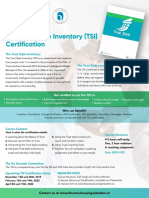 TSI Certification, Online, July 2022
