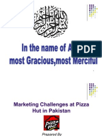 Marketing Challenges at Pizza Hut in Pakistan