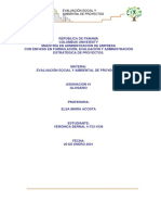 Evaluación social y ambiental de proyectos guía