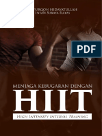 Buku Menjaga Kebugaran Dengan Hiit