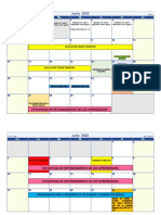 Cronograma de Actividades Junio-Julio