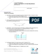 Assessement Task 3 - Flow in Open Channel