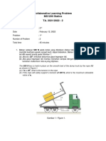 Week 2 Problem CL MS1210 Statics No 1