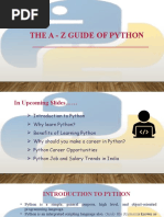 The A - Z Guide of Python