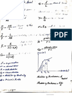 Strength of Materials Formula