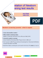 Materi dr. Ina - Interpretation of Newborn Screening test results