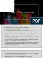 History of Theatre Aesthetics