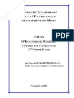 Economie Minière 2 Parties PDF