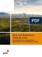 Risk and Regulatory Outlook 2021: Key Developments in Southeast Asia: Environment, Social and Governance (ESG)
