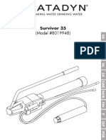 Katadyn Survivor 35 Manual