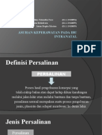 Asuhan Keperawatan Pada Ibu Intranatal