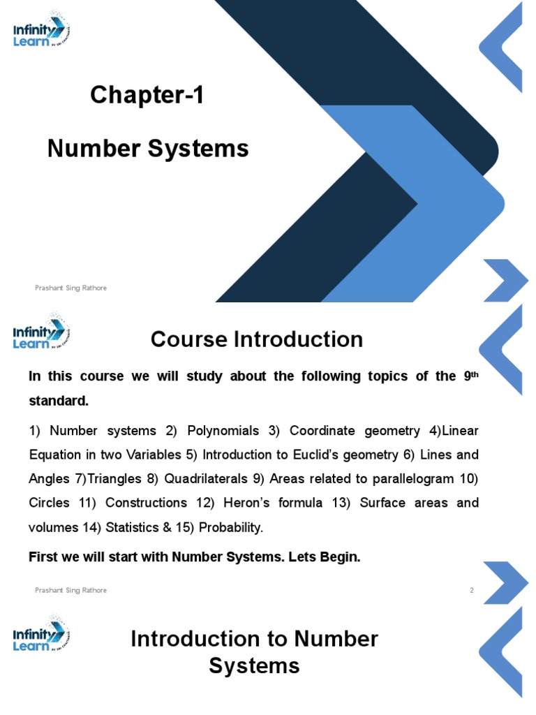 9th Grade Math: Number Systems | PDF | Numbers | Rational Number