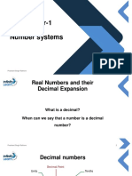 Number Systems-Grd9-Foundationppt-Real Numbers and Their Decimal Expansion