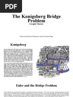 The Konigsberg Bridge Problem: Graph Theory