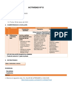 4° Grado - Actividad Del Dia 30 de Marzo