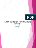 Fabric Softener Formulations PDF