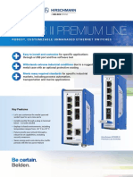 Spider Iii Premium Line: Robust, Customizable Unmanaged Ethernet Switches