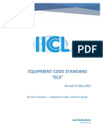 Equipment Code Standard "ECS": Revised 15 May 2022