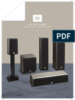 JBL HDI Series Loudspeakers Brochure - A4 Size - HR - Print - Ready