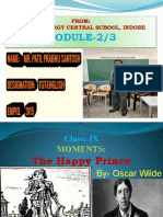 PPT-Module-2 (THE HAPPY PRINCE