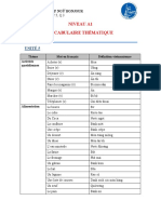 Niveau a1 - Unite 5